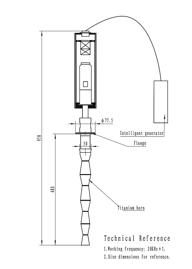 Industrial Ultrasonic Homogenizer Industrial Ultrasonic Homogenizer