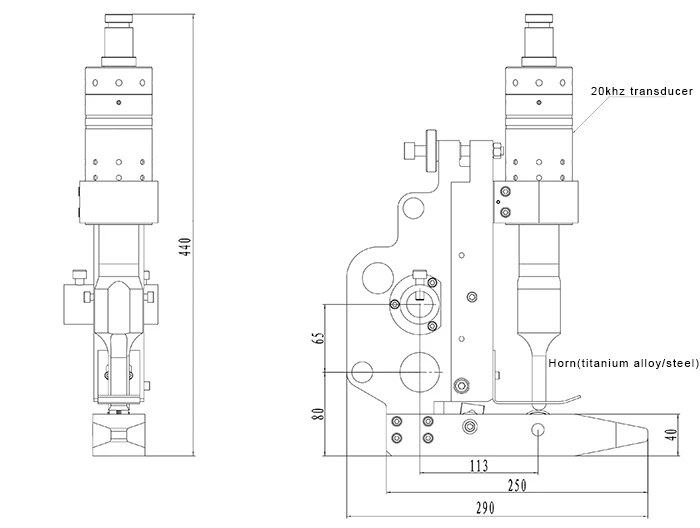 20Khz Ultrasonic Cutting And Sealing Machine